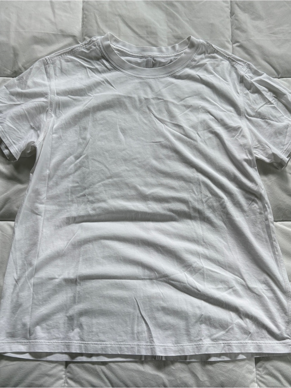 White Lululemon Tee